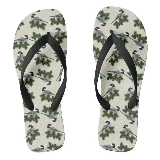 Chanclas Chickadees Flip Flops (Plantilla)