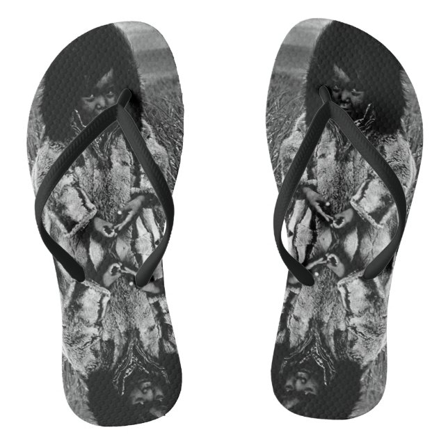 Chanclas Chico esquimal vintage USA Alaska (Plantilla)