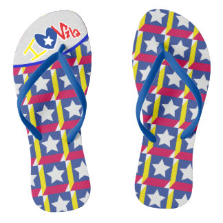 Chanclas Cholas I Love Venezuela