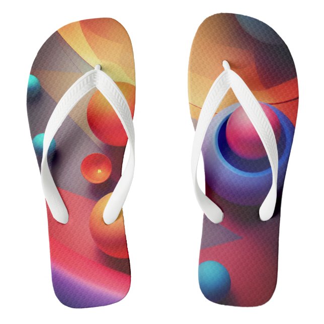 Chanclas ChromaSteps: La colorida experiencia de las sandal (Plantilla)