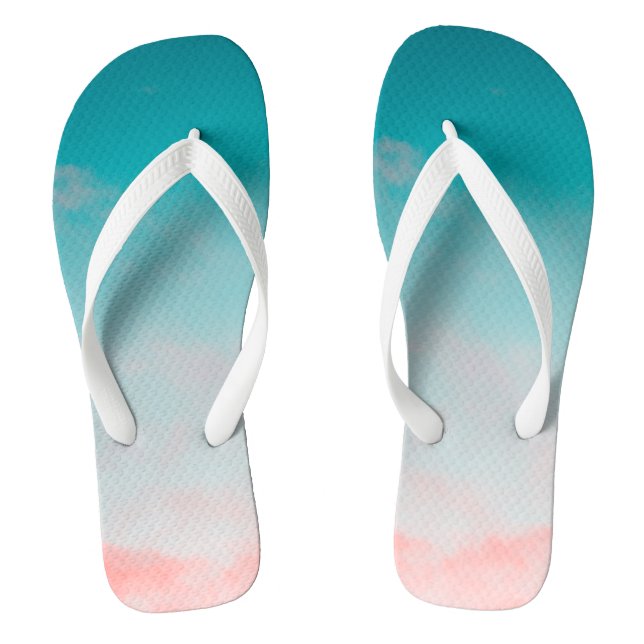 Chanclas Cielo hermoso (Plantilla)