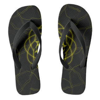Chanclas Circuit Pulse – Arte fractal futurista