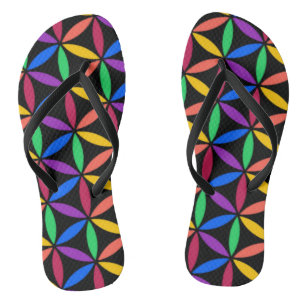 Chanclas Círculos del arcoiris