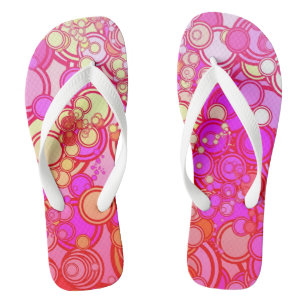 Chanclas Círculos retros
