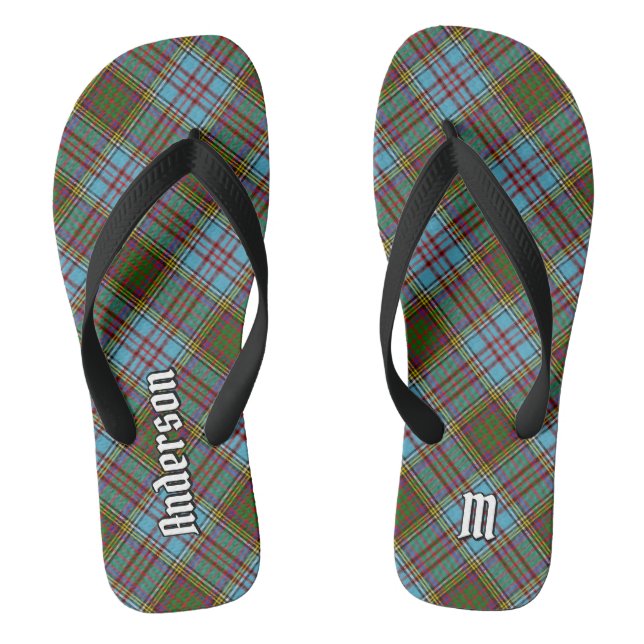 Chanclas Clan Anderson Tartan Flip Flops (Plantilla)