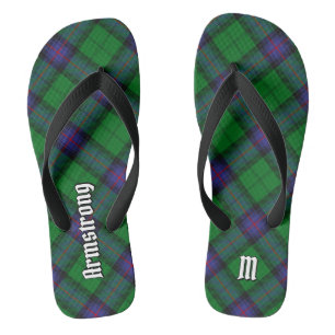Chanclas Clan Armstrong Tartan Flip Flops