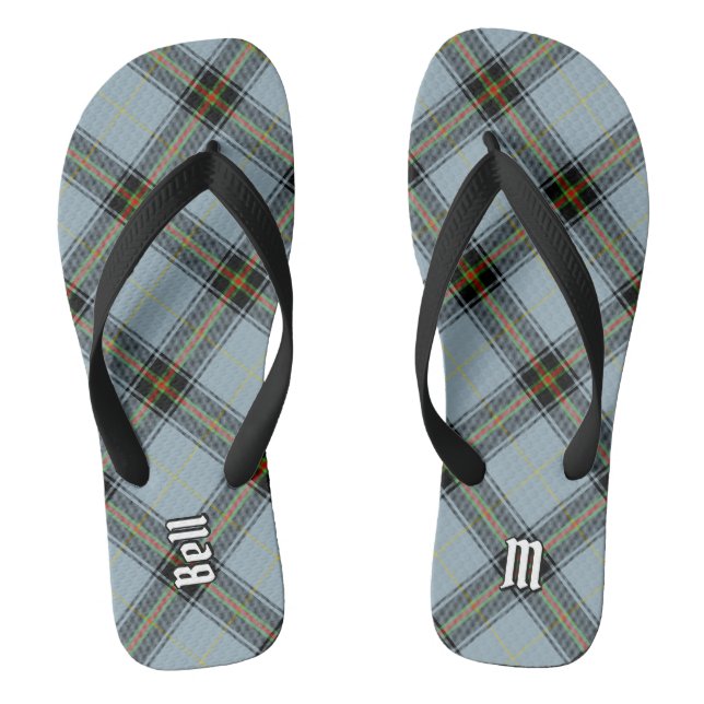 Chanclas Clan Bell Tartan (Plantilla)