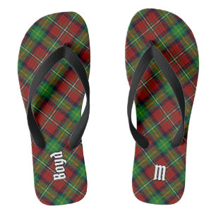 Chanclas Clan Boyd Tartan