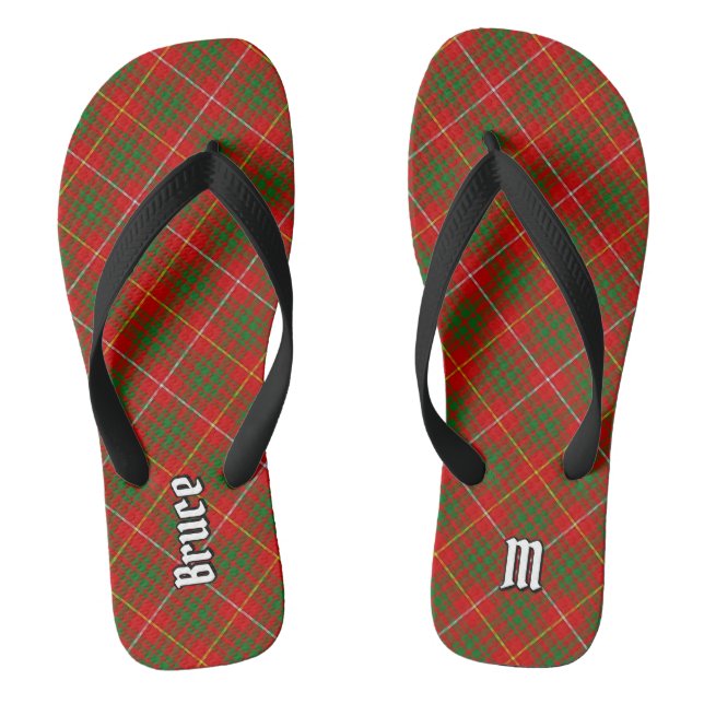 Chanclas Clan Bruce Tartan (Plantilla)