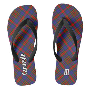 Chanclas Clan Carnegie Tartan