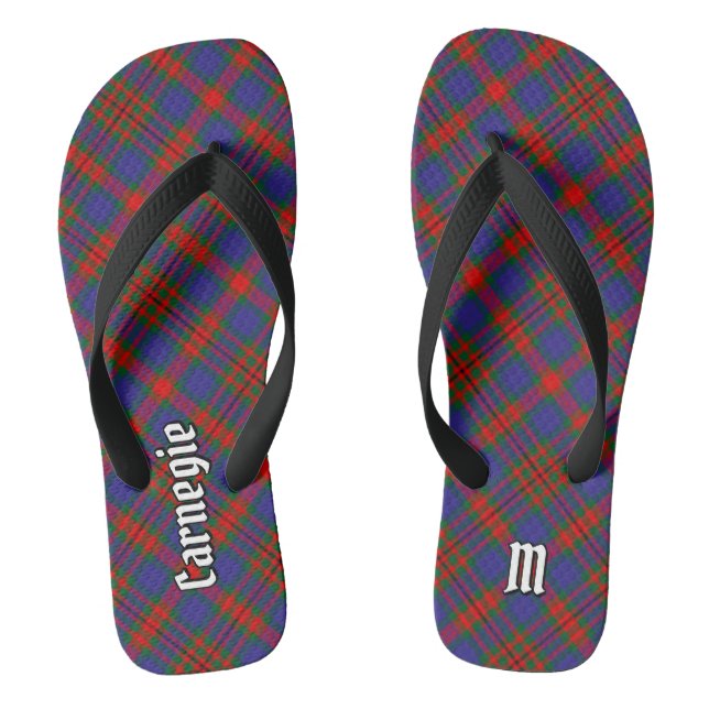 Chanclas Clan Carnegie Tartan (Plantilla)