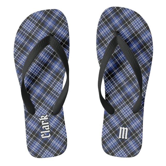 Chanclas Clan Clark Tartan (Plantilla)