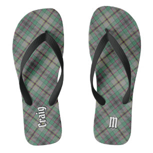 Chanclas Clan Craig Tartan Flip Flops