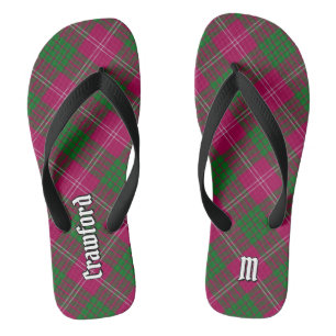 Chanclas Clan Crawford Tartan Flip Flops