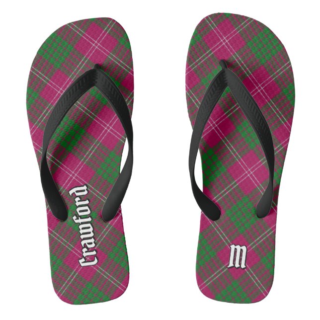 Chanclas Clan Crawford Tartan Flip Flops (Plantilla)