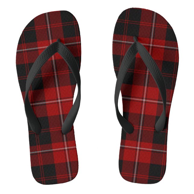 Chanclas Clan Cunningham Tartan Plaid (Plantilla)