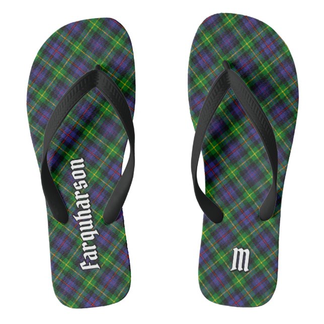 Chanclas Clan Farquharson Tartan Flip Flops (Plantilla)