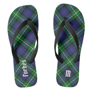 Chanclas Clan Forbes Tartan
