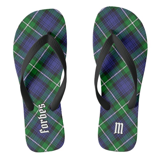 Chanclas Clan Forbes Tartan (Plantilla)