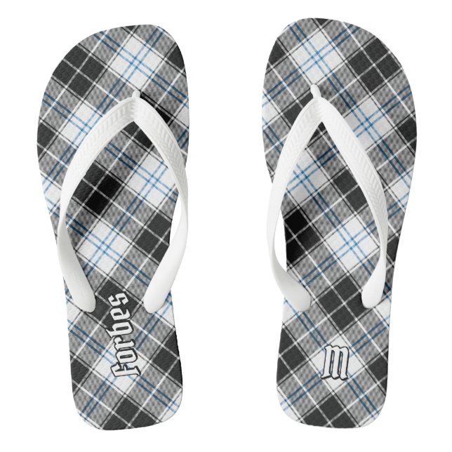 Chanclas Clan Forbes Vestir Tartán (Plantilla)