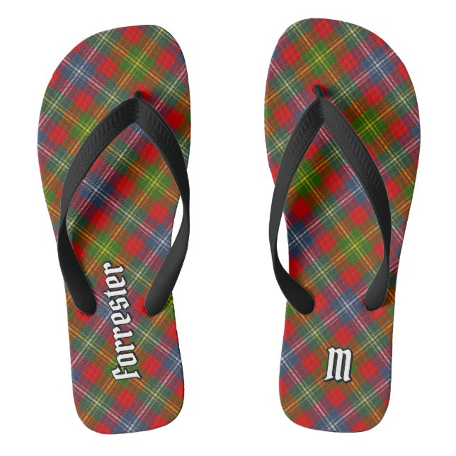 Chanclas Clan Forrester Tartan (Plantilla)