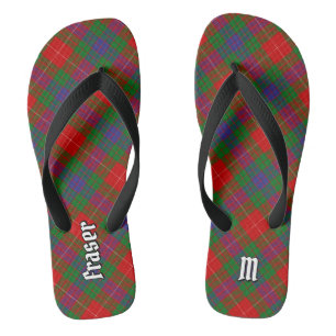 Chanclas Clan Fraser Tartan Flip Flops