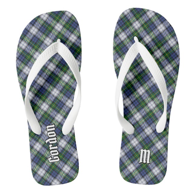Chanclas Clan Gordon Dress Tartan Flip Flops (Plantilla)
