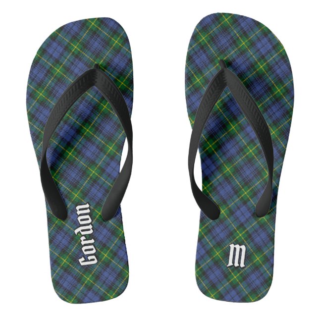 Chanclas Clan Gordon Tartan Flip Flops (Plantilla)
