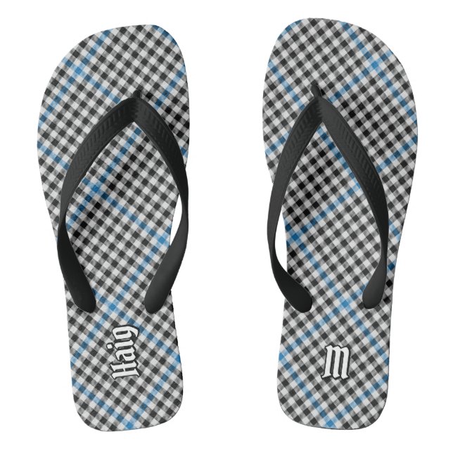 Chanclas Clan Haig Check Tartan (Plantilla)