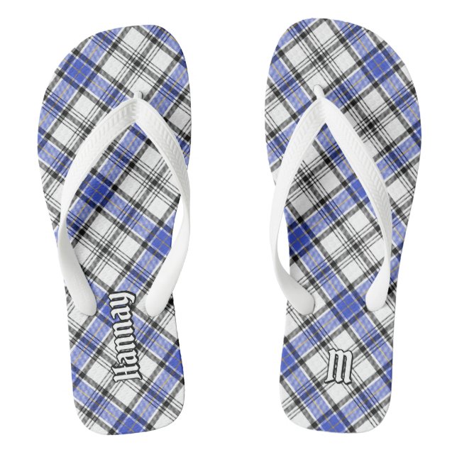 Chanclas Clan Hannay Tartan (Plantilla)