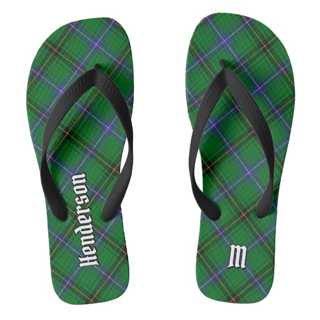 Chanclas Clan Henderson Tartan (Plantilla)