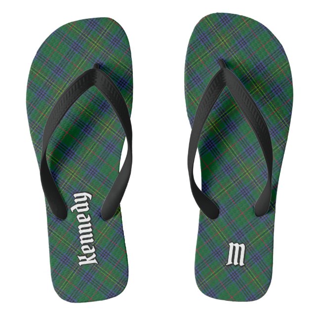 Chanclas Clan Kennedy Tartan (Plantilla)