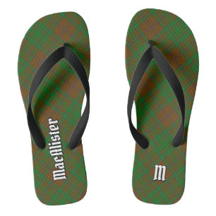 Chanclas Clan MacAlister de Glenbarr Hunting Tartán