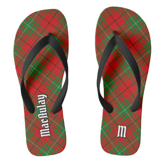 Chanclas Clan MacAulay Tartan Flip Flops (Plantilla)
