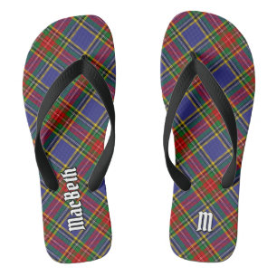Chanclas Clan MacBeth Tartan Flip Flops