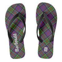 Clan MacDonald de Clanranald Tartan Flip Flops