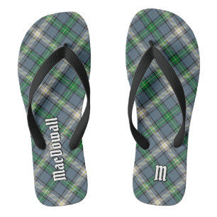 Chanclas Clan MacDowall Tartan