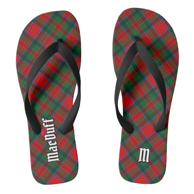 Chanclas Clan MacDuff Tartan (Plantilla)