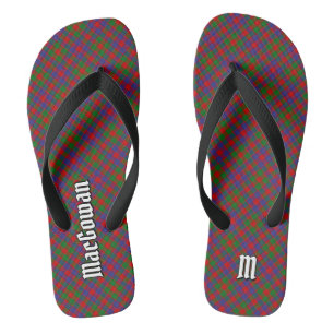 Chanclas Clan MacGowan Tartan