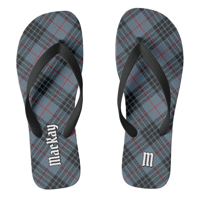 Chanclas Clan MacKay Blue Tartan (Plantilla)