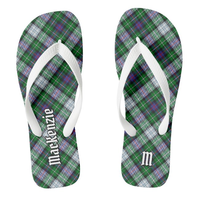Chanclas Clan MacKenzie Vestir Tartan Flip Flops (Plantilla)