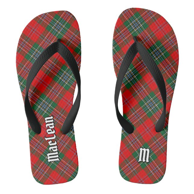 Chanclas Clan MacLean Tartan (Plantilla)