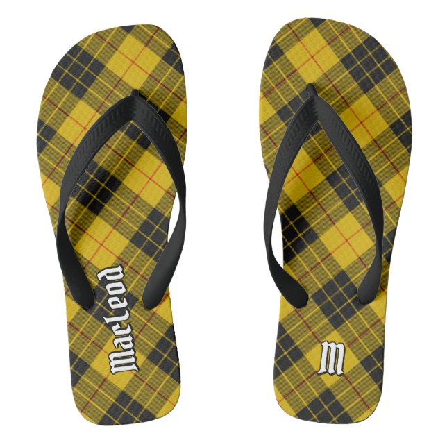 Chanclas Clan Macleod de Lewis Tartán (Plantilla)