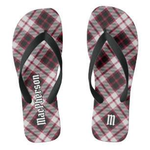 Chanclas Clan MacPherson Hunting Tartan Flip Flops