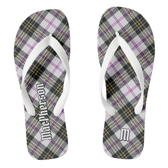 Chanclas Clan MacPherson Vestido Tartan Flip Flops (Plantilla)