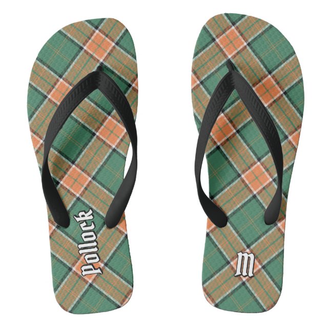 Chanclas Clan Pollock Tartan (Plantilla)