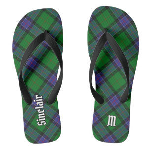 Chanclas Clan Sinclair Hunting Tartan