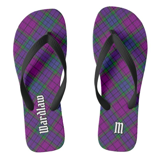 Chanclas Clan Wardlaw Tartan (Plantilla)