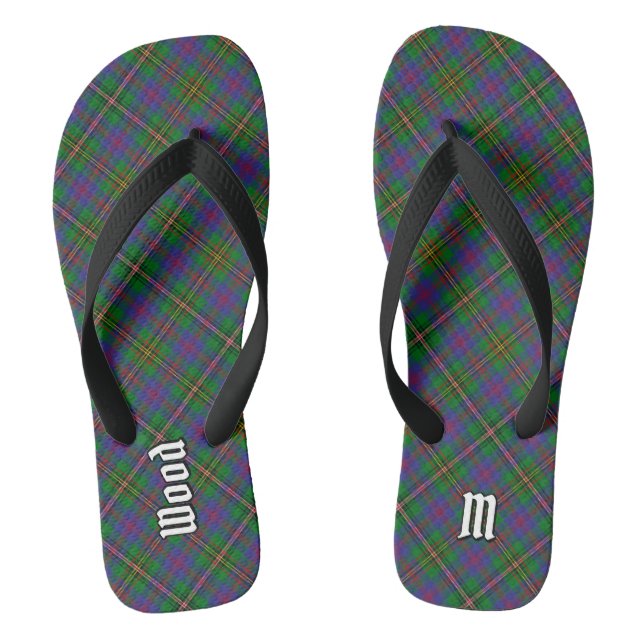 Chanclas Clan Wood Tartan (Plantilla)