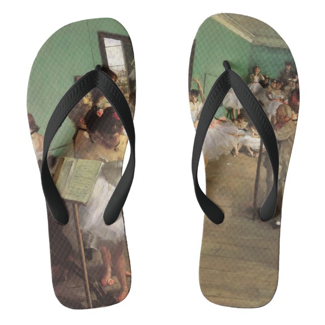 Chanclas Clase de danza de Degas, ballet de impresionismo v (Plantilla)